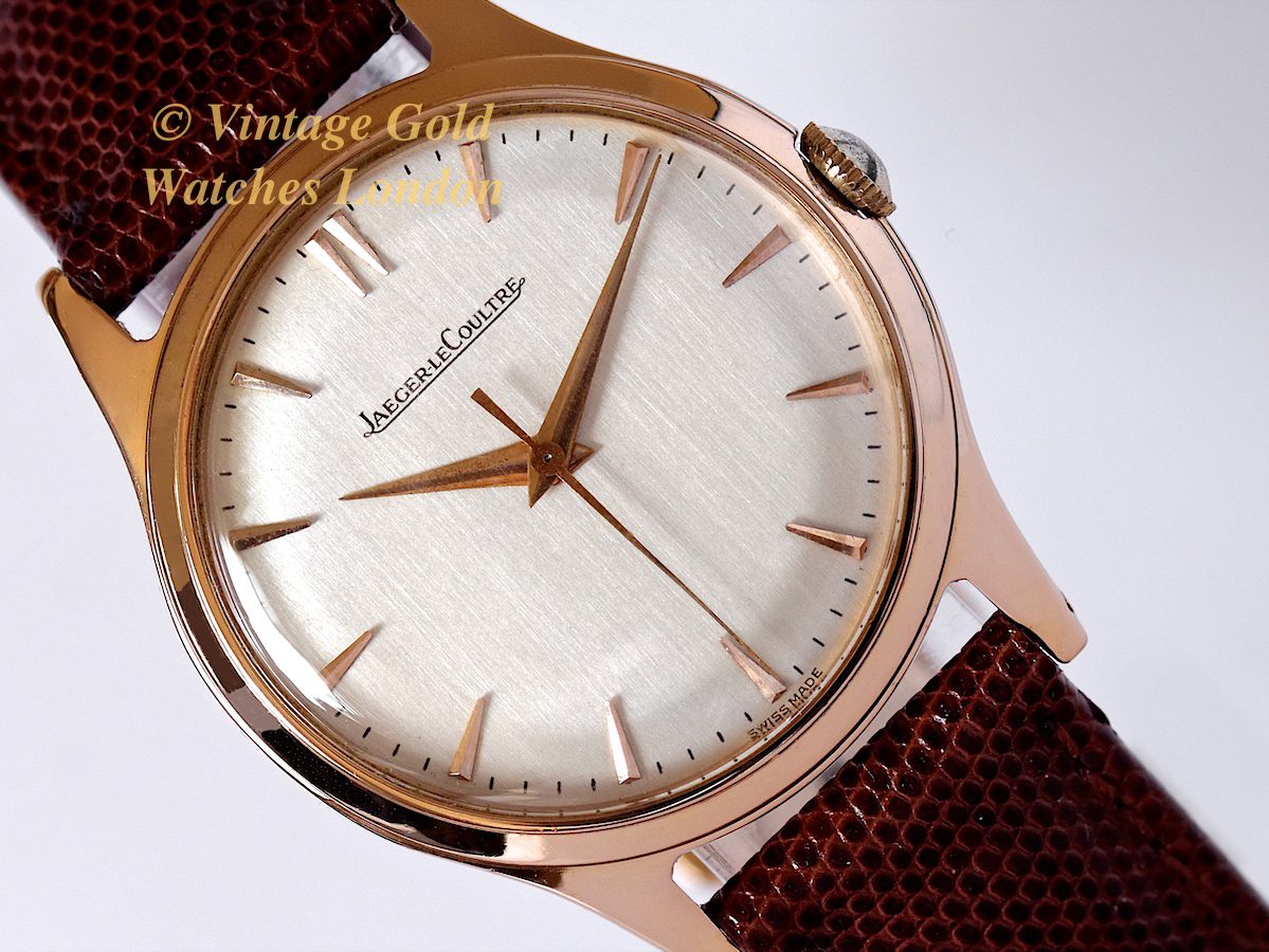 Jaeger lecoultre vintage gold sale