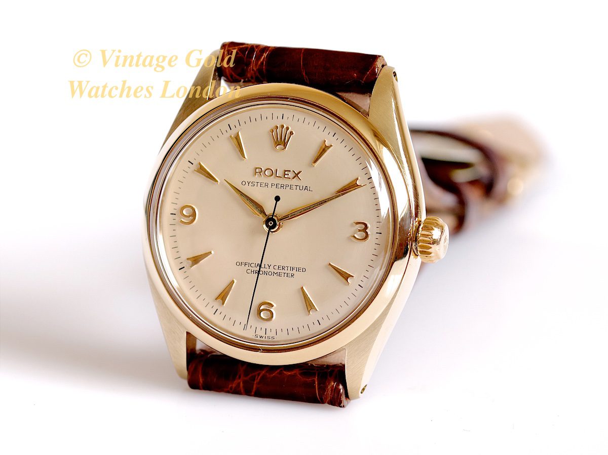 Rolex Oyster Perpetual 9ct 1955 