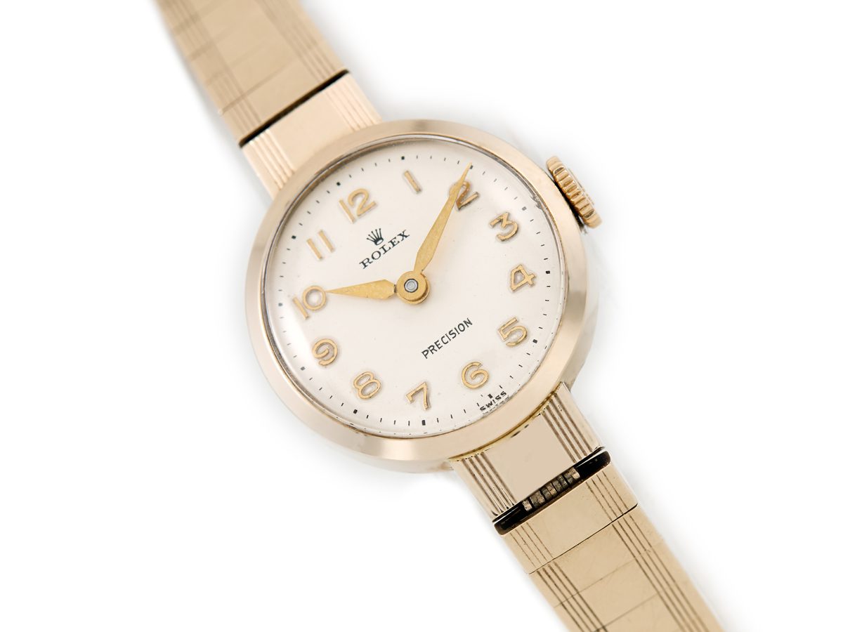 nakke hungersnød fremsætte Ladies Rolex Cocktail Watch 9ct 1960 | Vintage Gold Watches