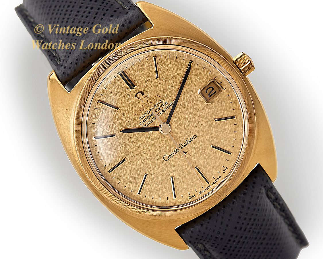 Omega Constellation Tonneau 18ct 1970 