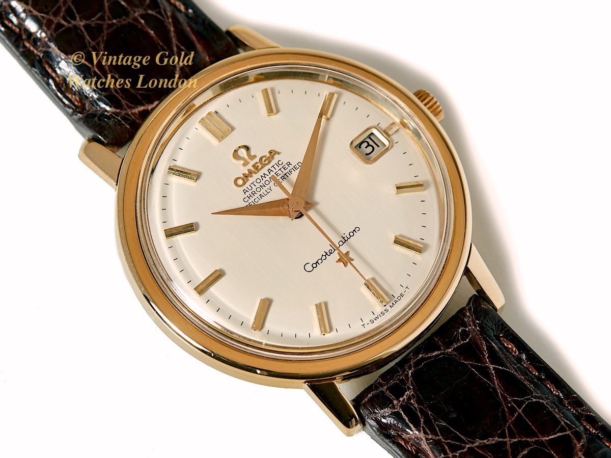 omega constellation 1966 gold