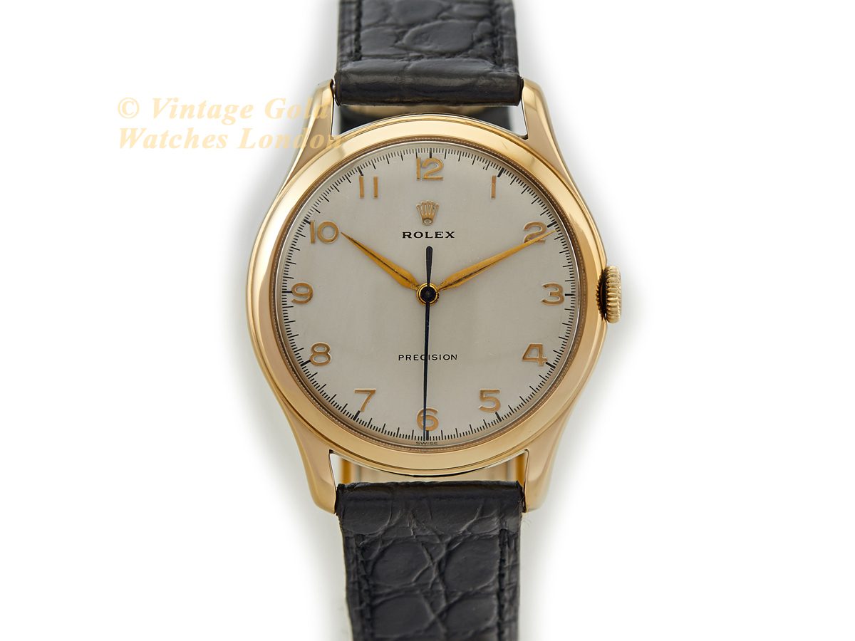 Rolex Precision 9ct 1959 Oversize 36mm | Vintage Gold Watches