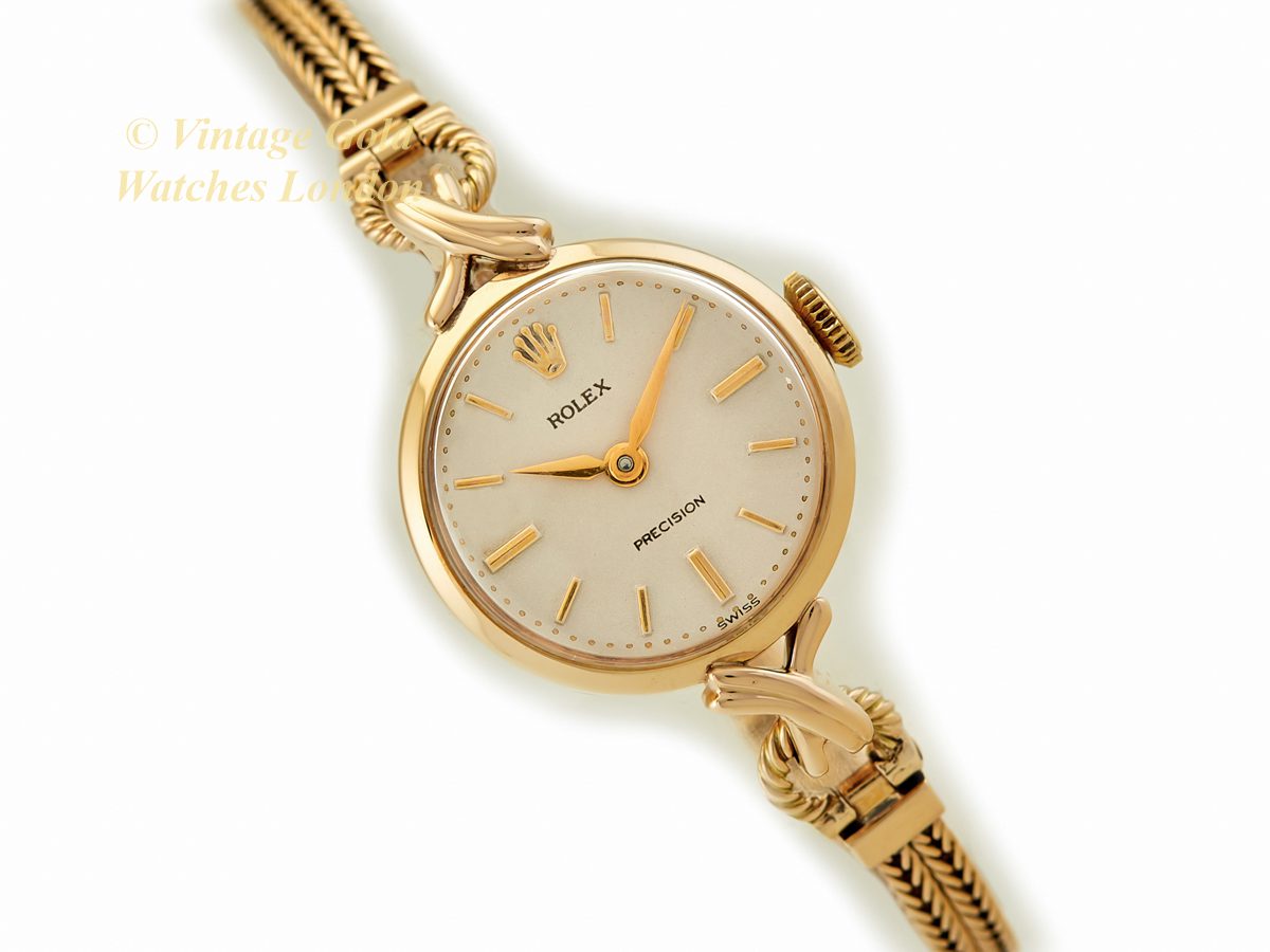 Ladies Rolex Precision 9ct 1957 on 