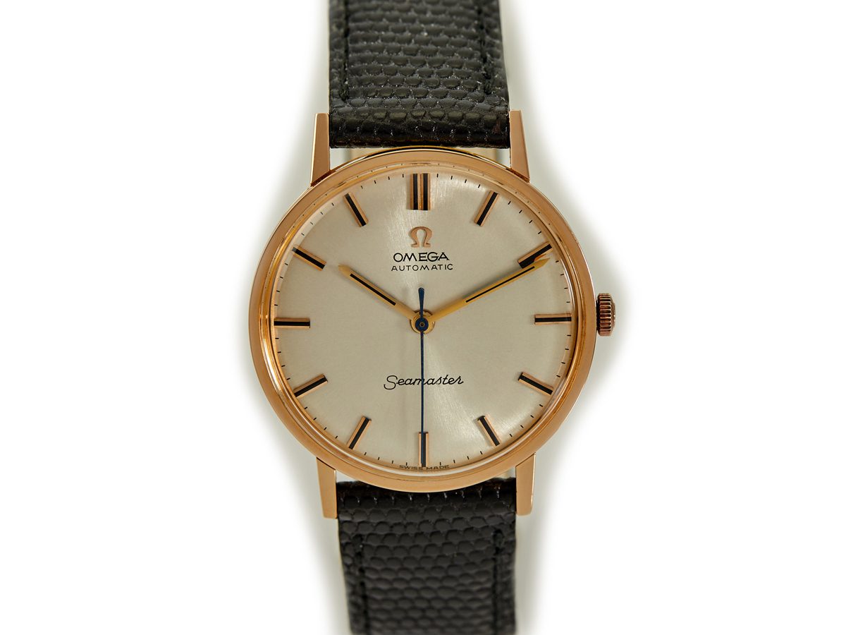 Omega Seamaster Cal.552 18ct Pink Gold 1962 | Vintage Gold