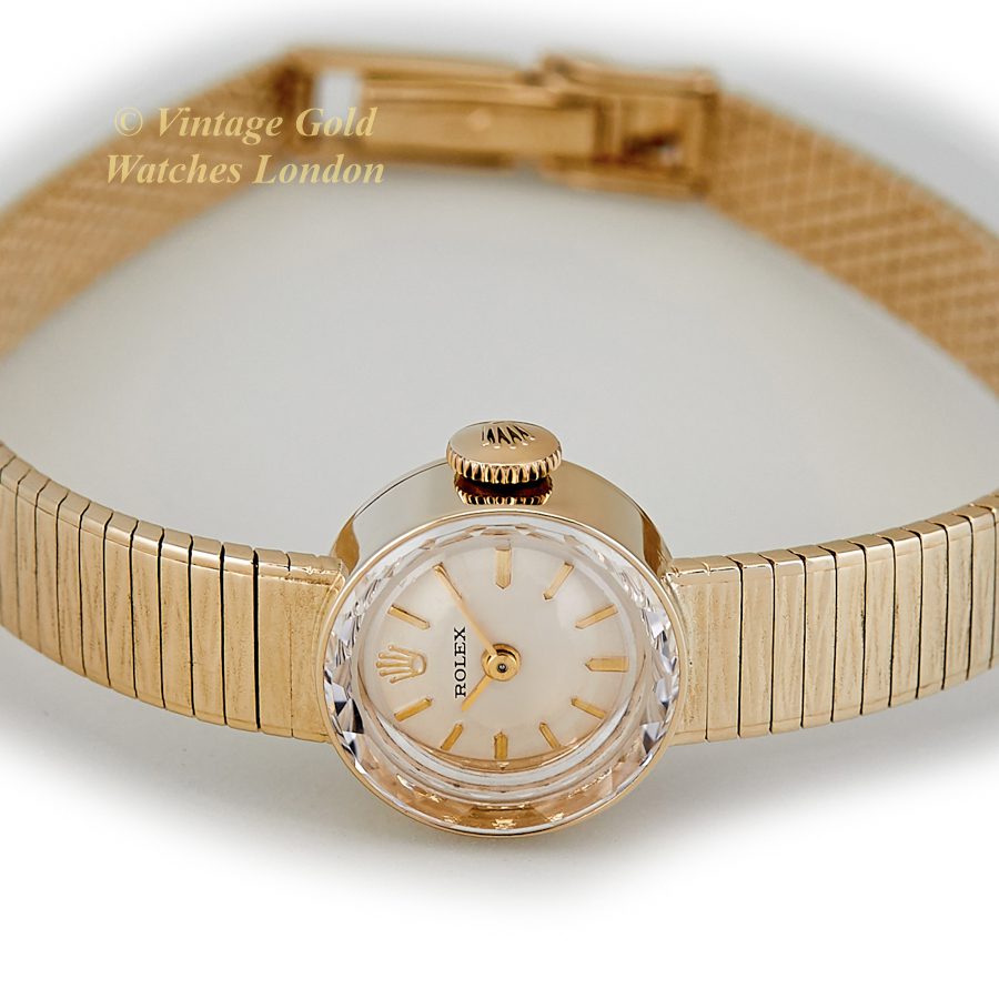 vintage gold rolex watch