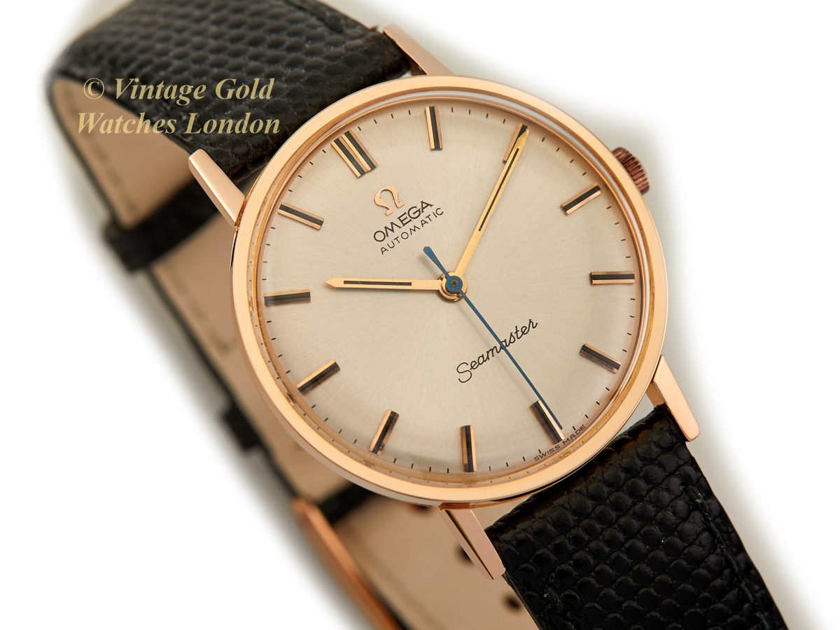 omega seamaster automatic gold