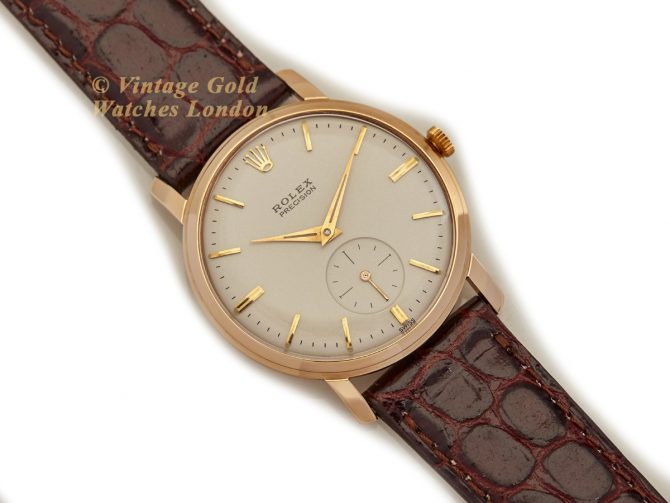 時計 Rolex Precision Rolex Precision Cal.1400 Rolex Precision solid gold bracelet watch vintage ca 1960