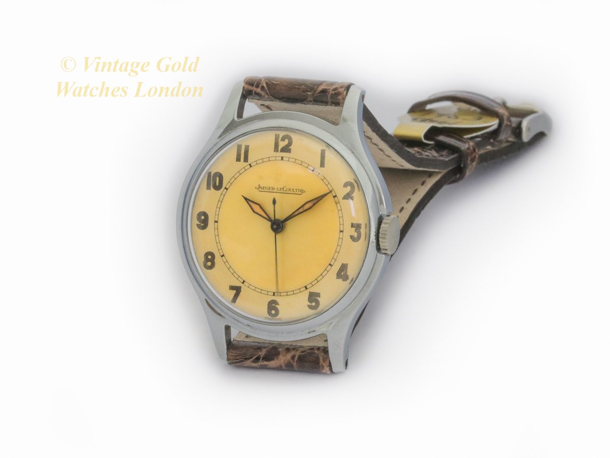 Jaeger LeCoultre Cal.478 C 1953 Steel Vintage Gold Watches