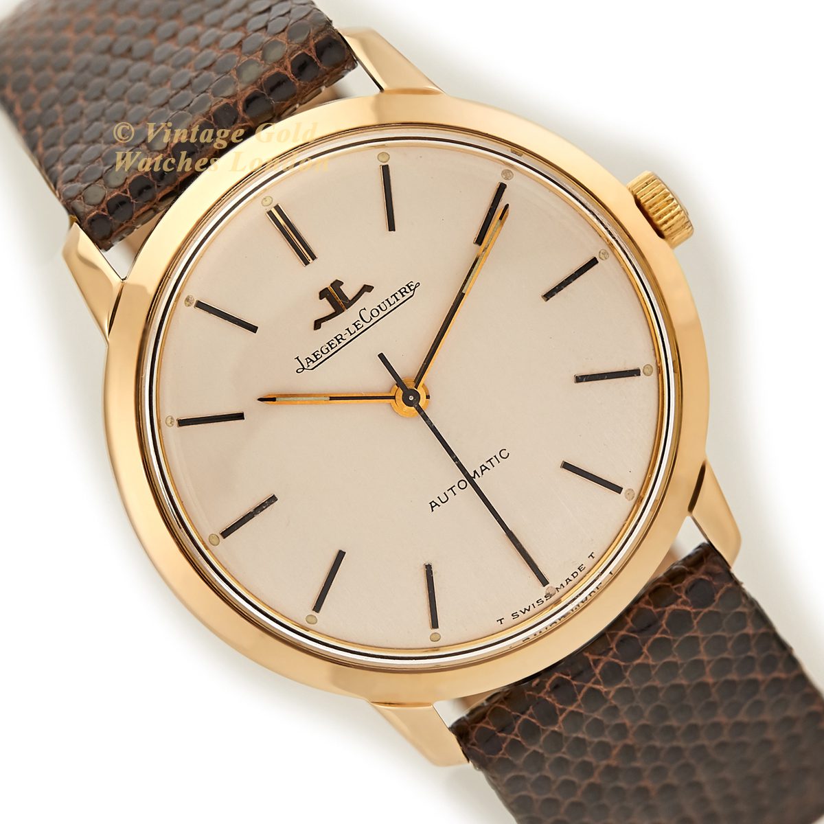 Jaeger LeCoultre Cal.K882 Automatic 9ct 1971 Vintage Gold Watches