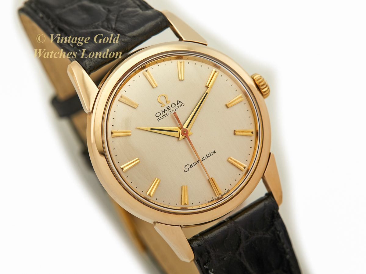 Omega Seamaster Cal.552 9ct 1961 | Vintage Gold Watches