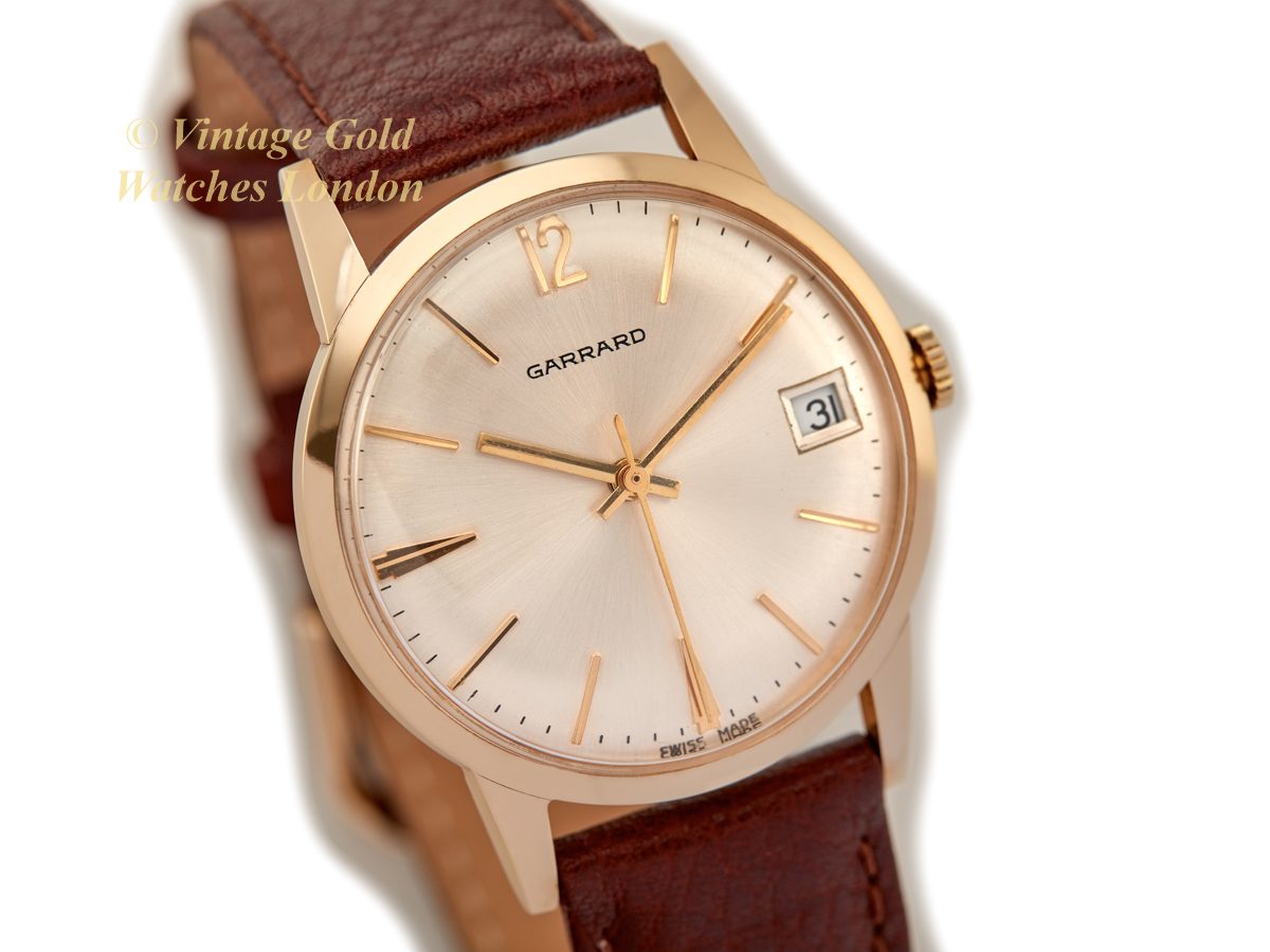 Garrard watch gold clearance
