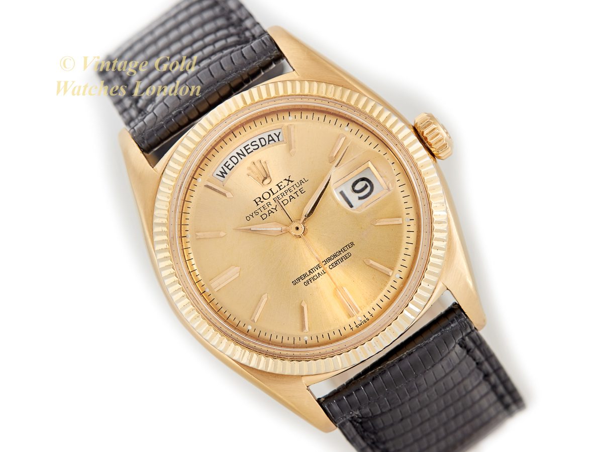 rolex 18ct gold day date