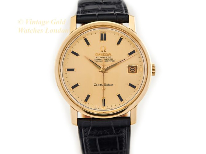 Omega Constellation Cal.564 18ct 1968 Solid Gold Dial - Museum ...