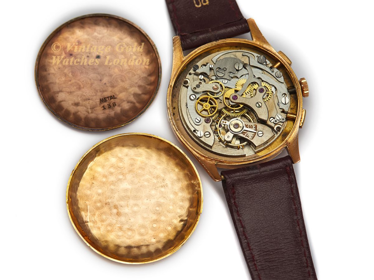 Chronograph gold watches deals