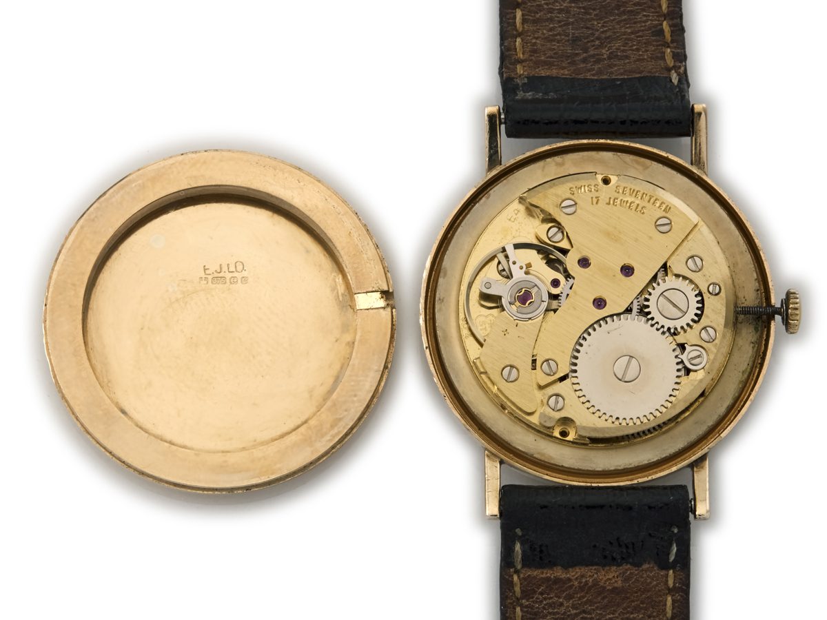 Avia incabloc on sale gold watch