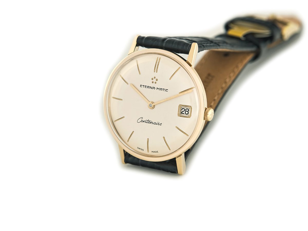Eterna gold watch sales