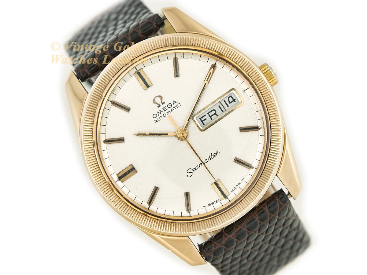 Omega Seamaster Day Date 9ct Cal.752 1971 Vintage Gold Watches