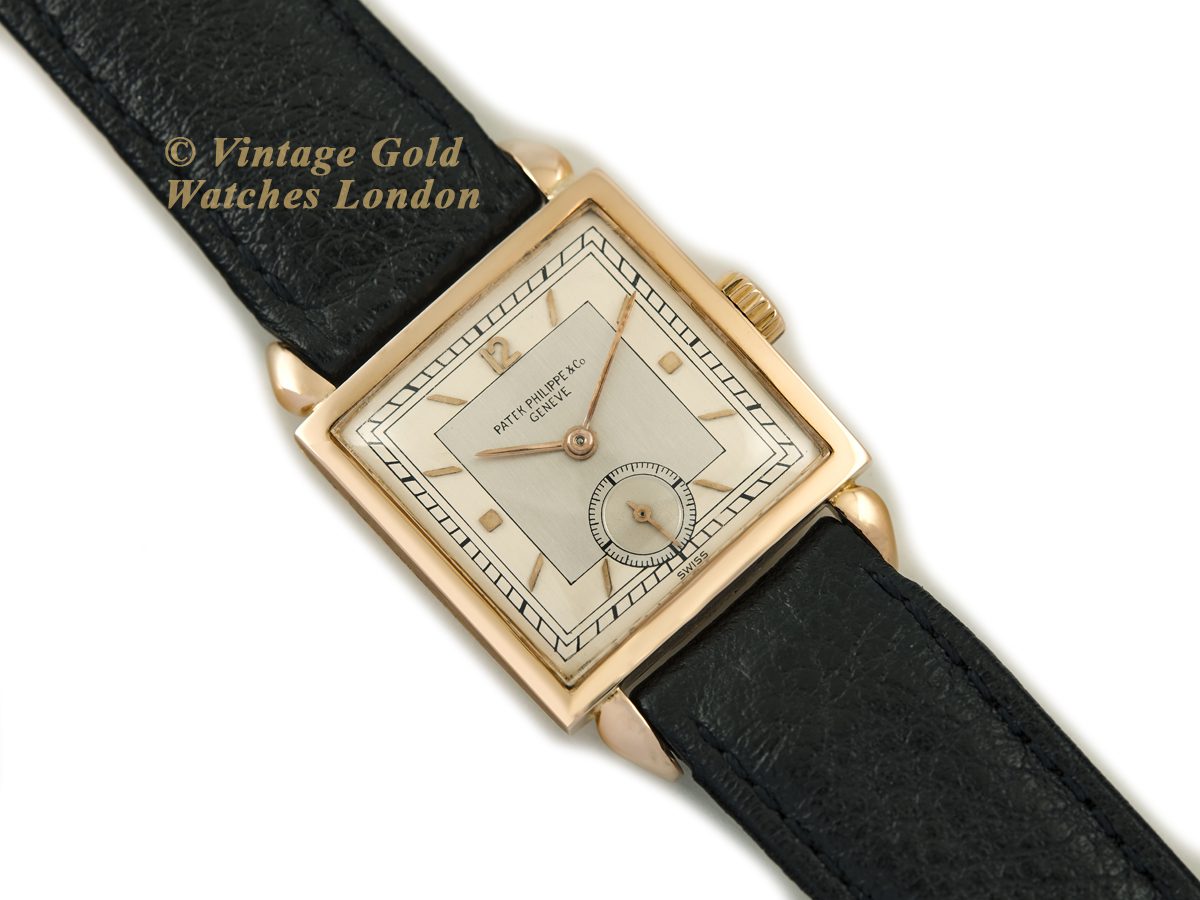 Patek Philippe 18ct Pink Gold 1941 Vintage Gold Watches