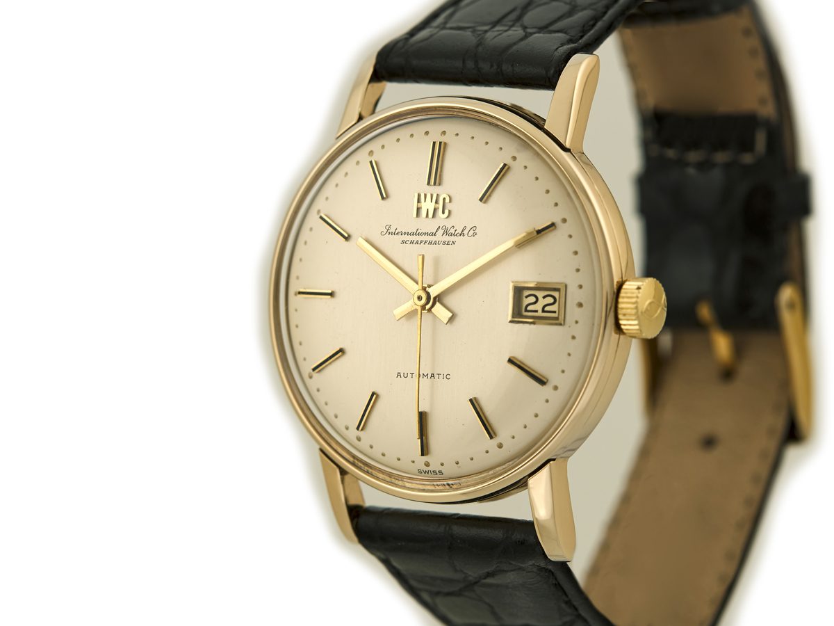 【新作入荷!!】 Cal.8541 Automatic IWC 9ct Watches Gold Vintage | 1968 時計