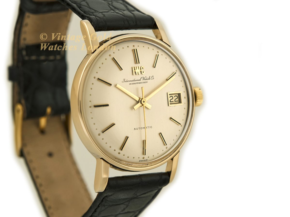 IWC Automatic Cal.8541 9ct 1968 Vintage Gold Watches