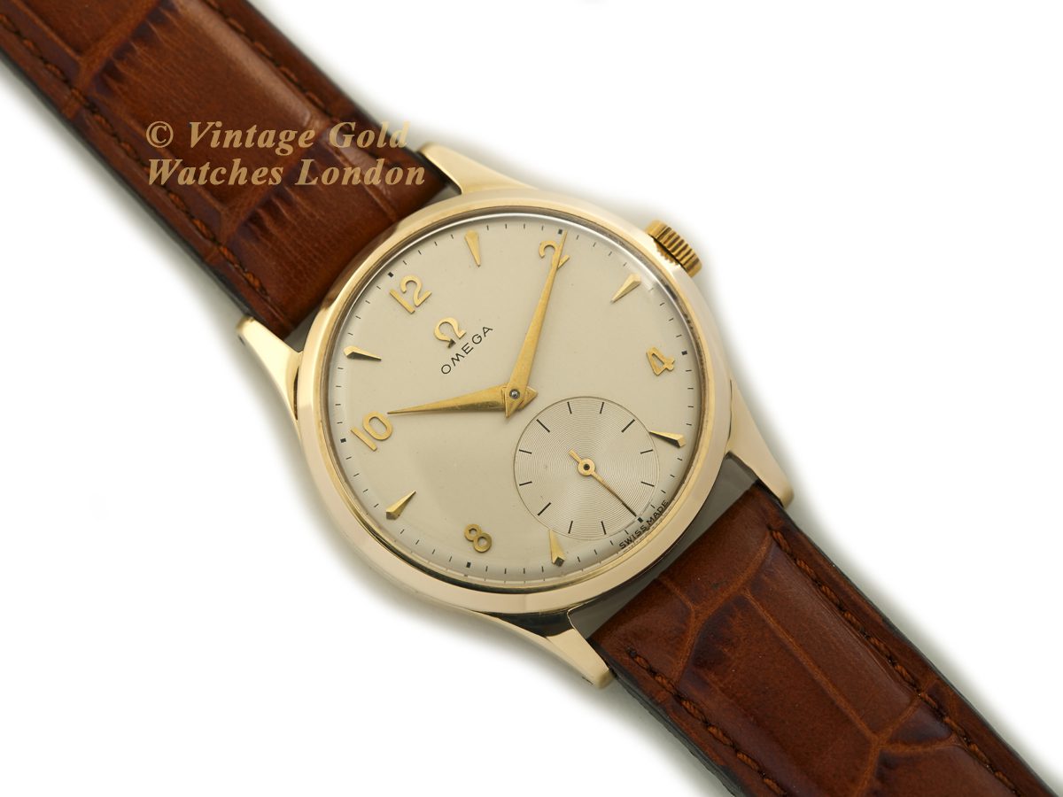 Omega Cal.266 9ct 1954 | Vintage Gold Watches