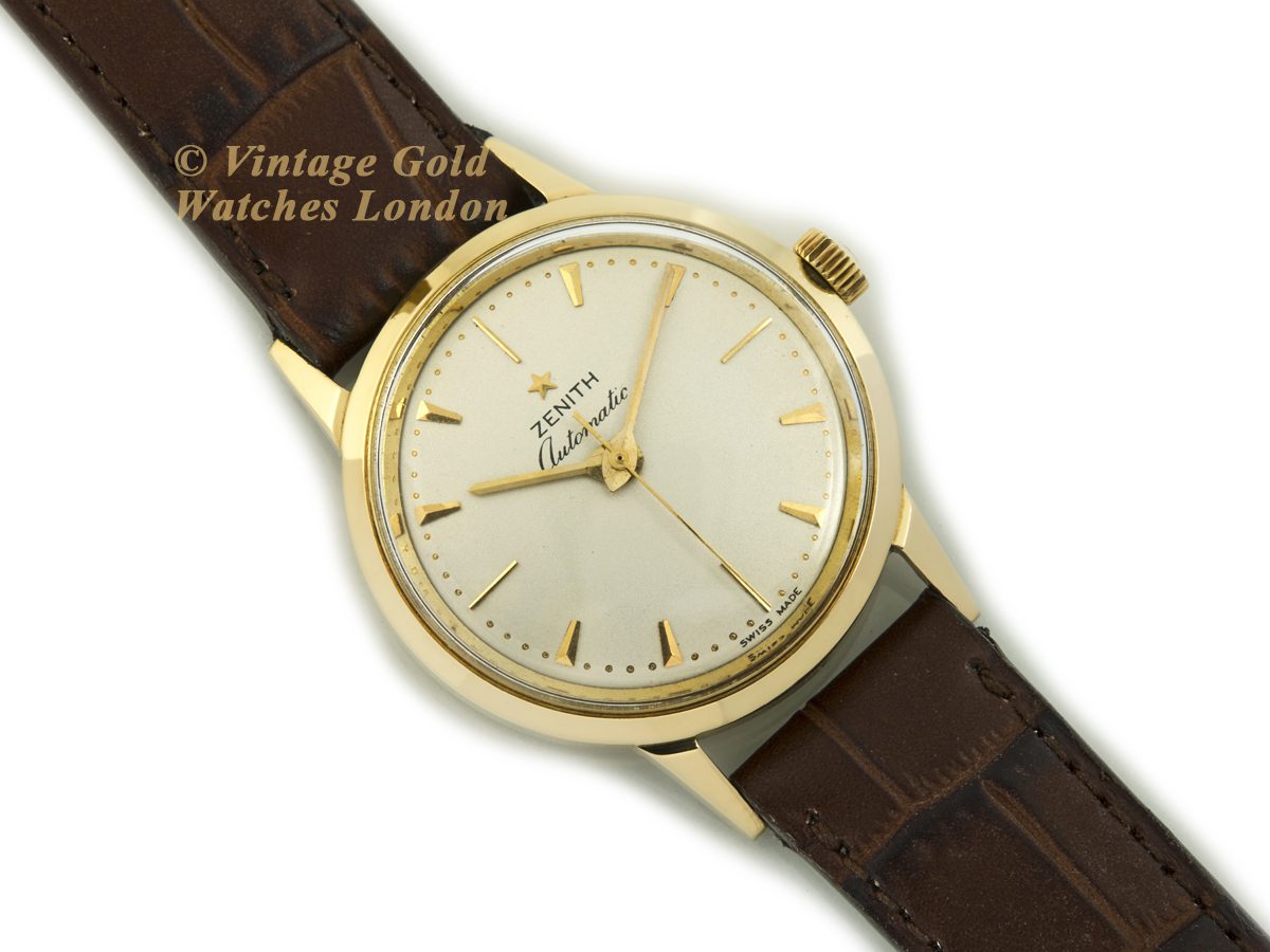 Zenith Bumper Automatic Cal.133.8 18ct 1955 | Vintage Gold Watches