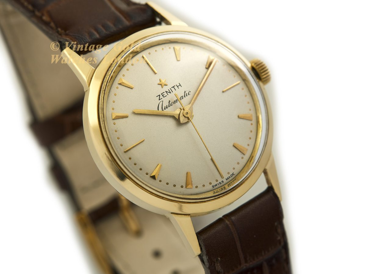 Zenith Bumper Automatic Cal.133.8 18ct 1955 | Vintage Gold Watches