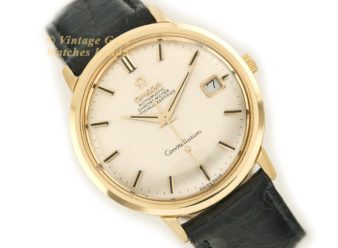 old omega gold watch