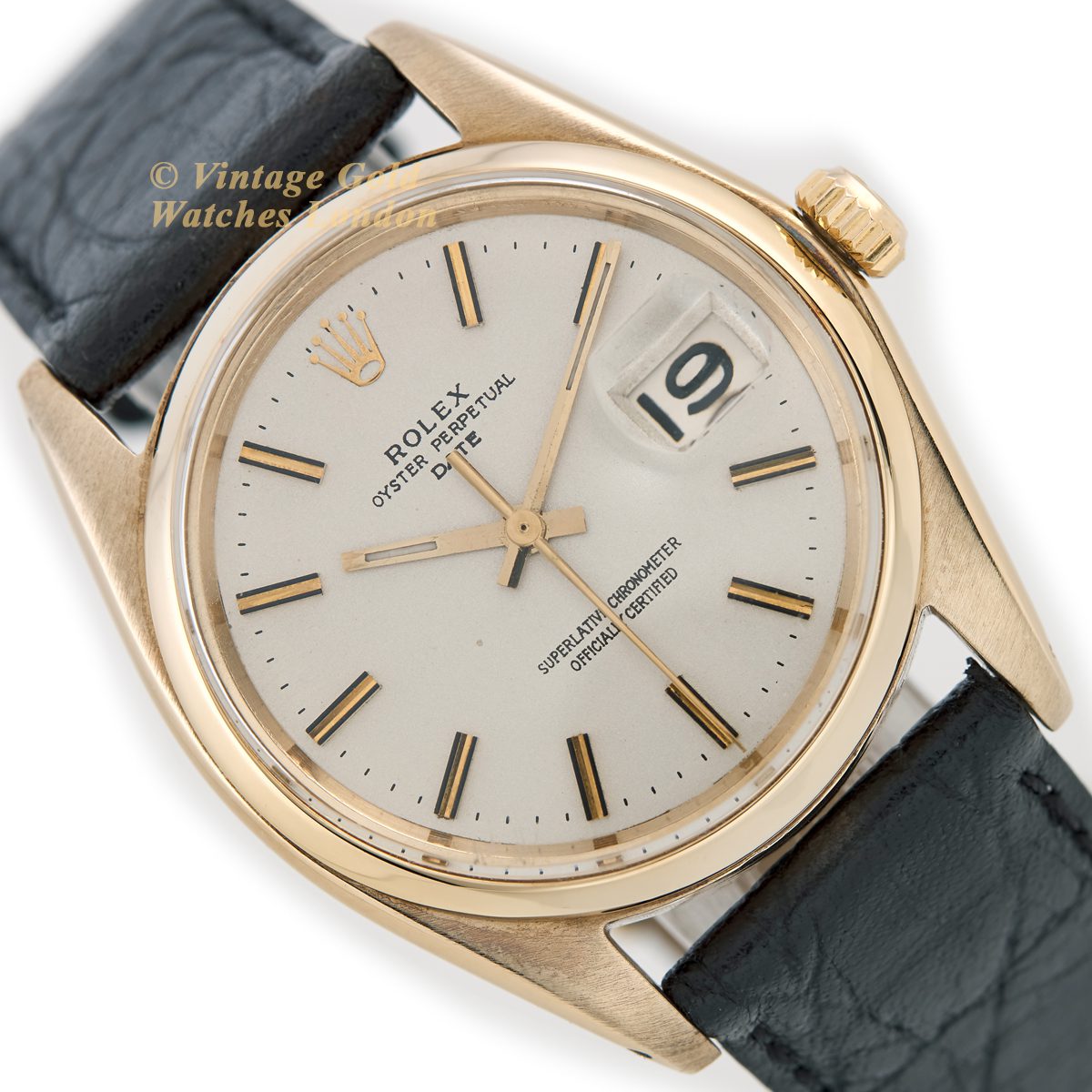 Rolex Oyster Perpetual Date 9ct 1964