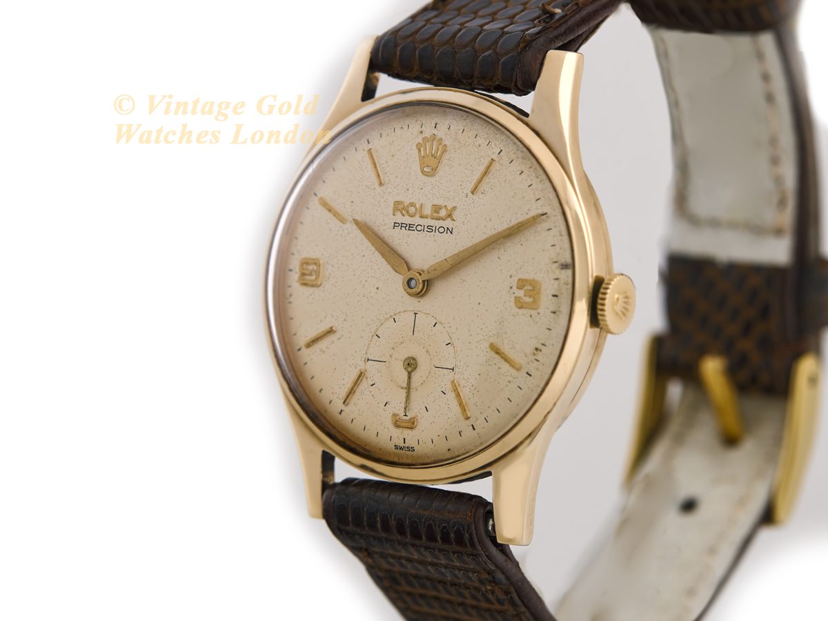 Rolex Precision Cal.1200 9ct 1966 | Vintage Gold Watches