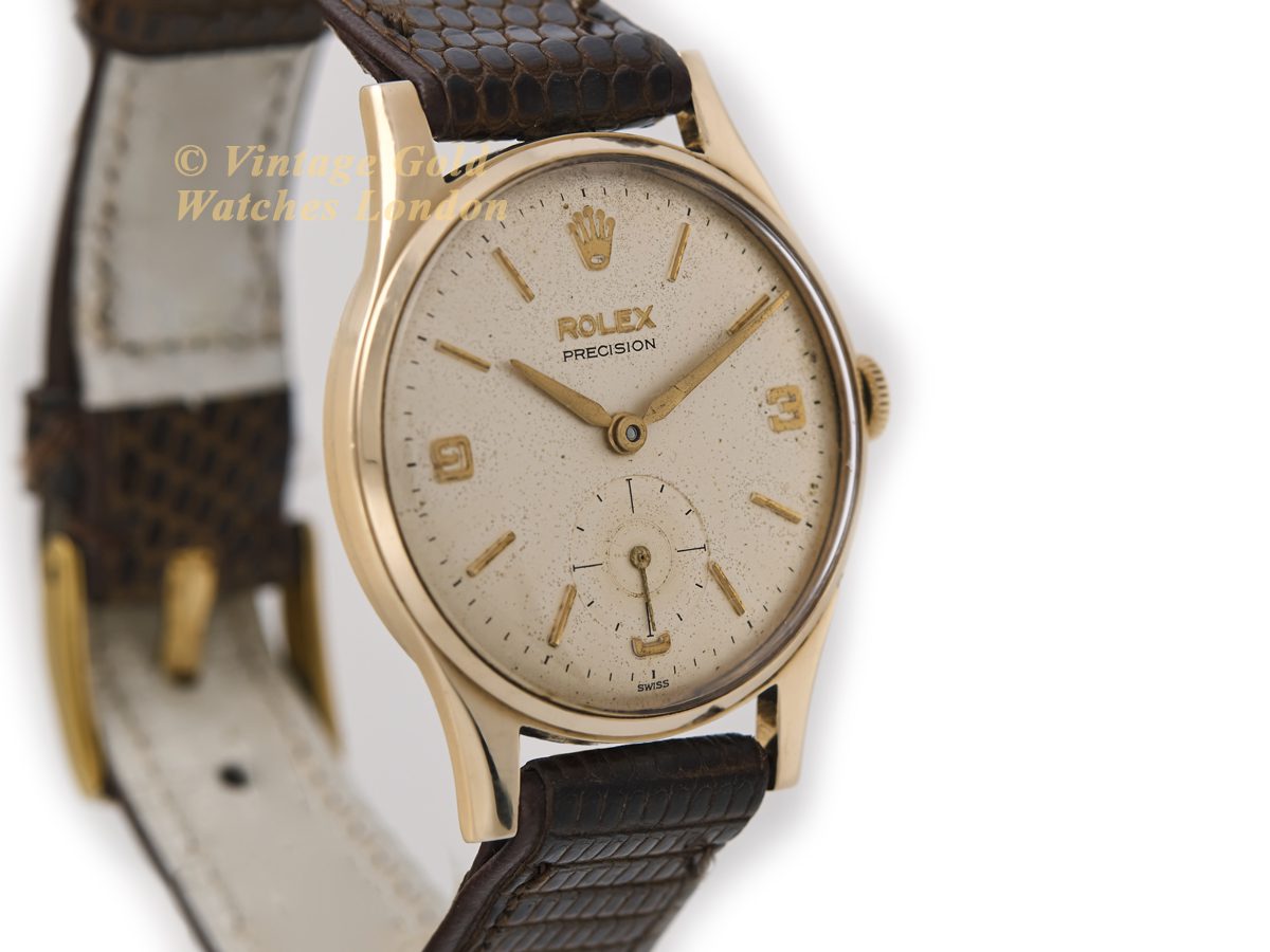 Rolex Precision Cal.1200 9ct 1966 | Vintage Gold Watches