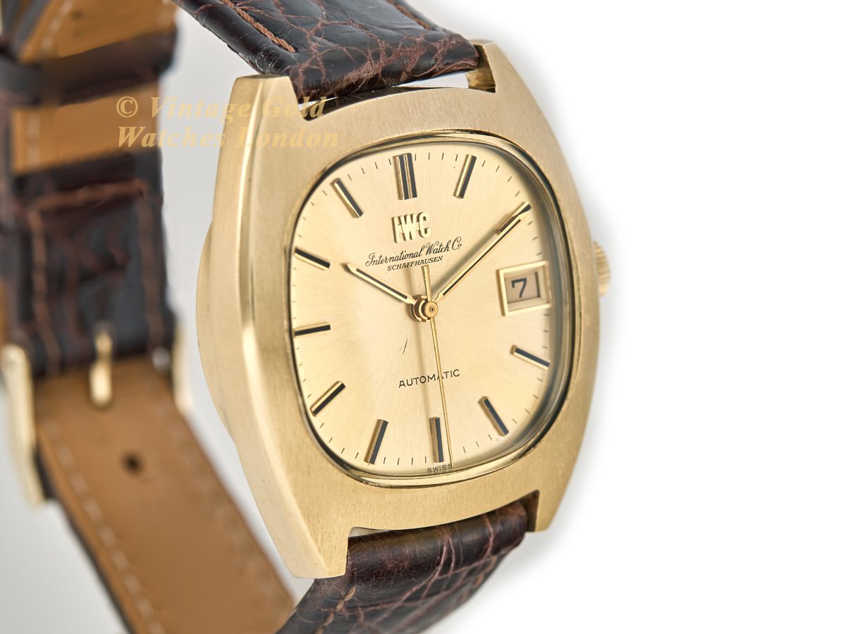 IWC Automatic Date Cal.8541B 18ct 1975 Vintage Gold Watches