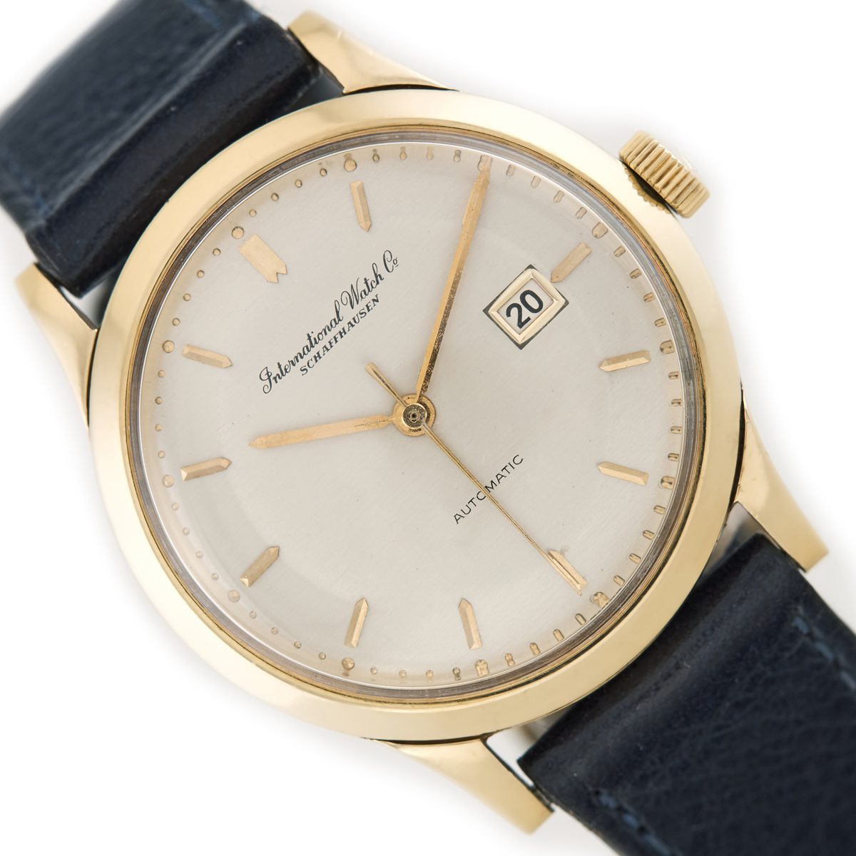 IWC Automatic Date Cal.8521 18ct 1954 Vintage Gold Watches