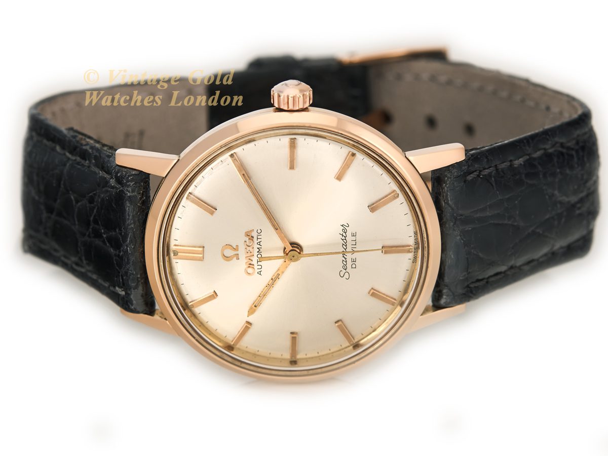 Omega Seamaster De Ville Cal.565 18ct Pink Gold c1967 Vintage