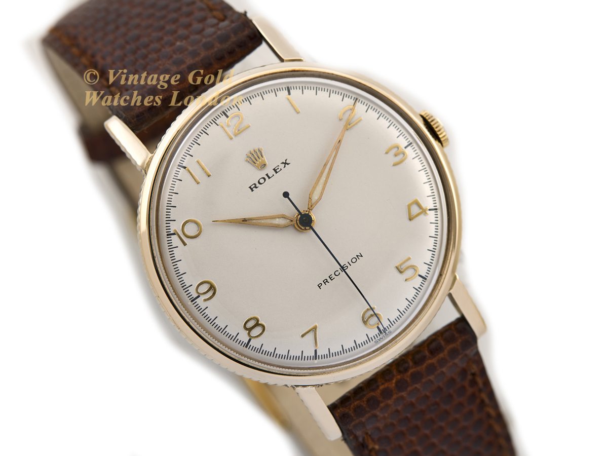 時計 Rolex Precision Rolex Precision Cal.1400 ROLEX PRECISION WATCH 18K WHITE GOLD HAND-WOUND LADIES WATCH