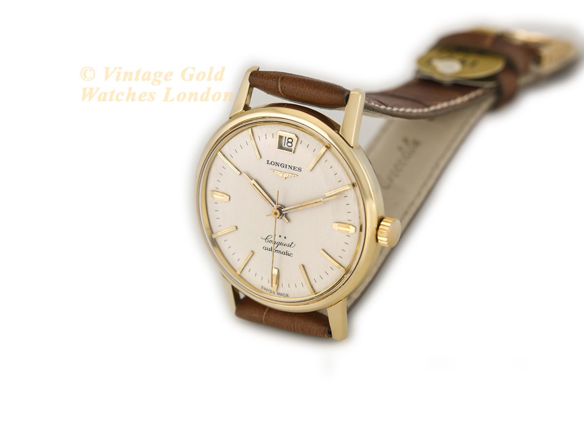 Longines Conquest Automatic Cal.291 18ct 1961