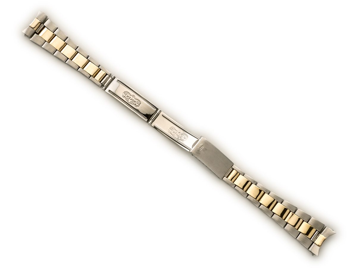 rolex 19mm stainless steel oyster bracelet