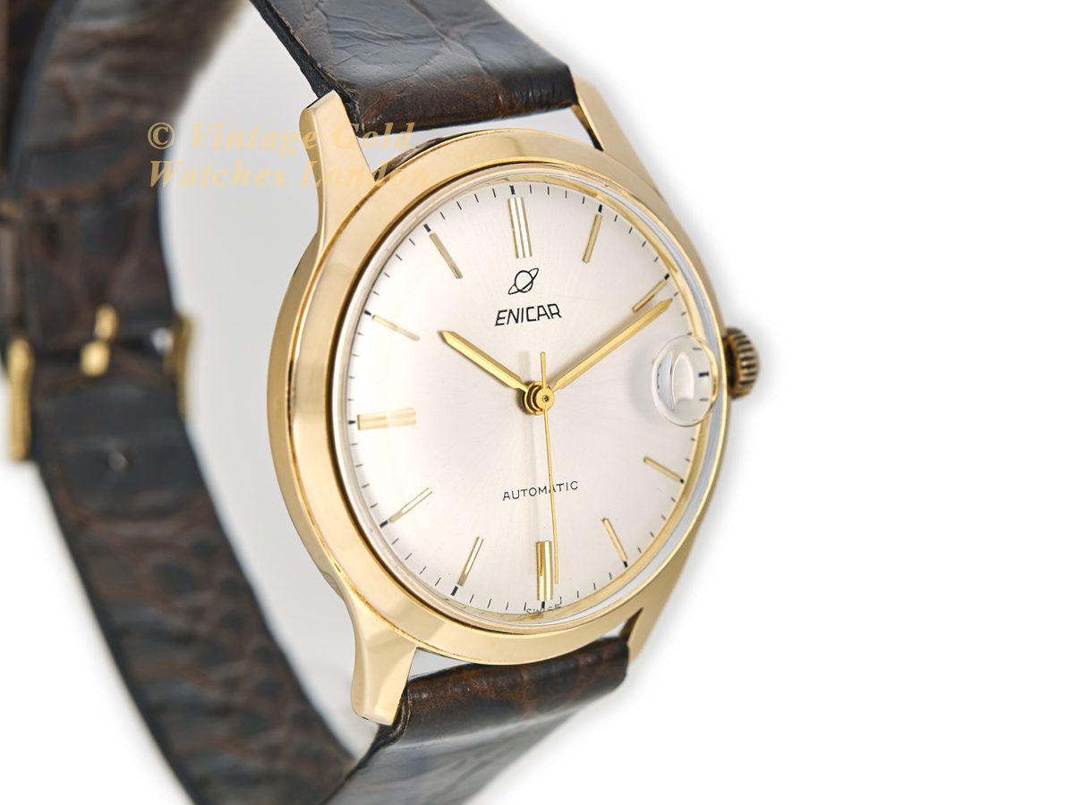 Enicar k Gold Watch