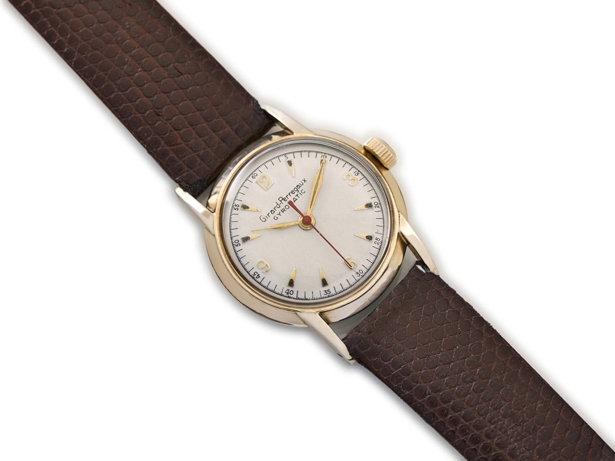 Girard perregaux gyromatic 10k gold filled outlet