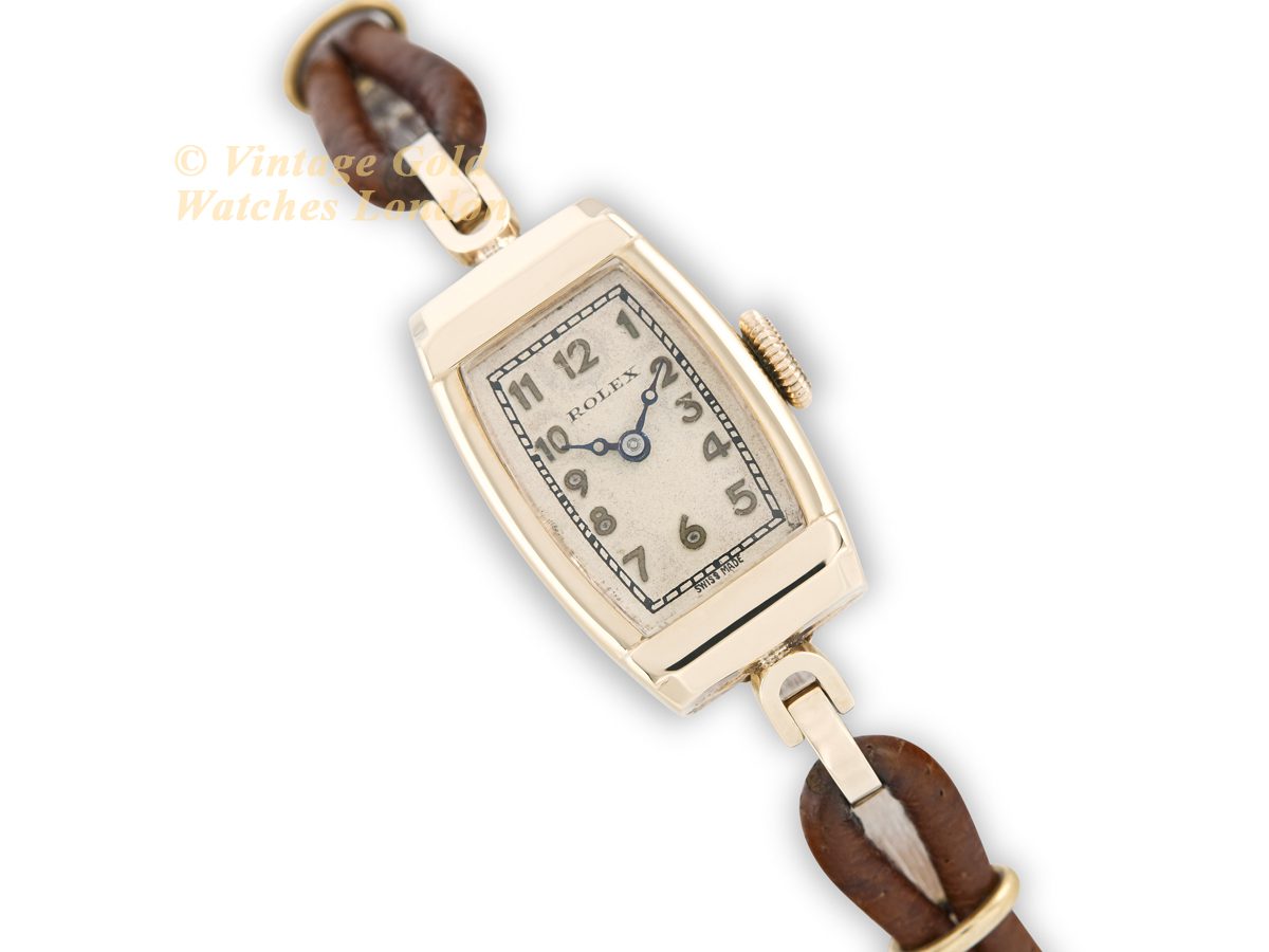 Ladies 9ct 1935 Vintage Gold Watches