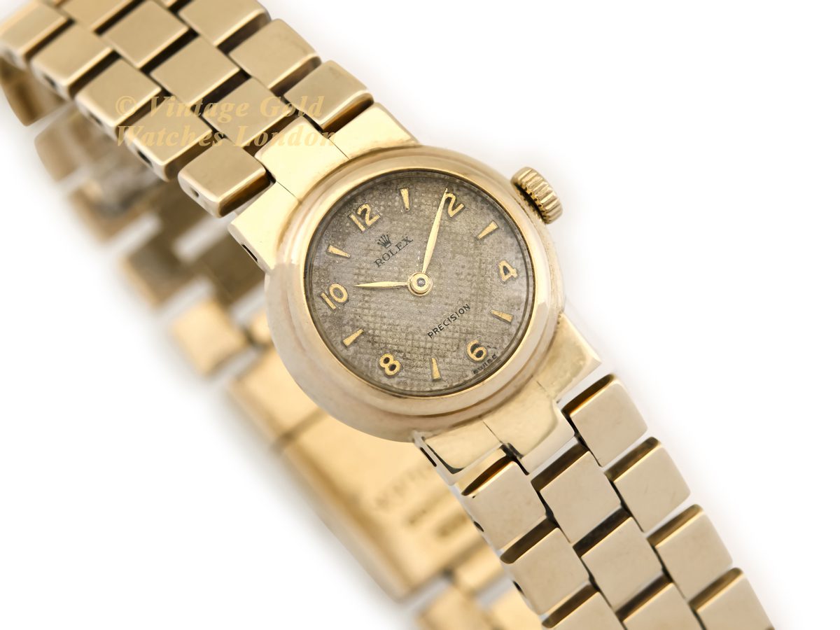 Small gold rolex sale