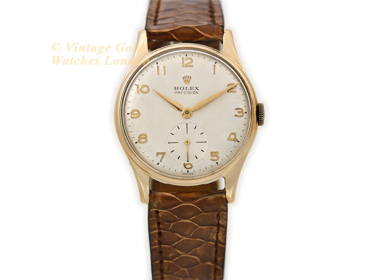 Rolex Precision Cal.1200 9ct c1958 | Vintage Gold Watches