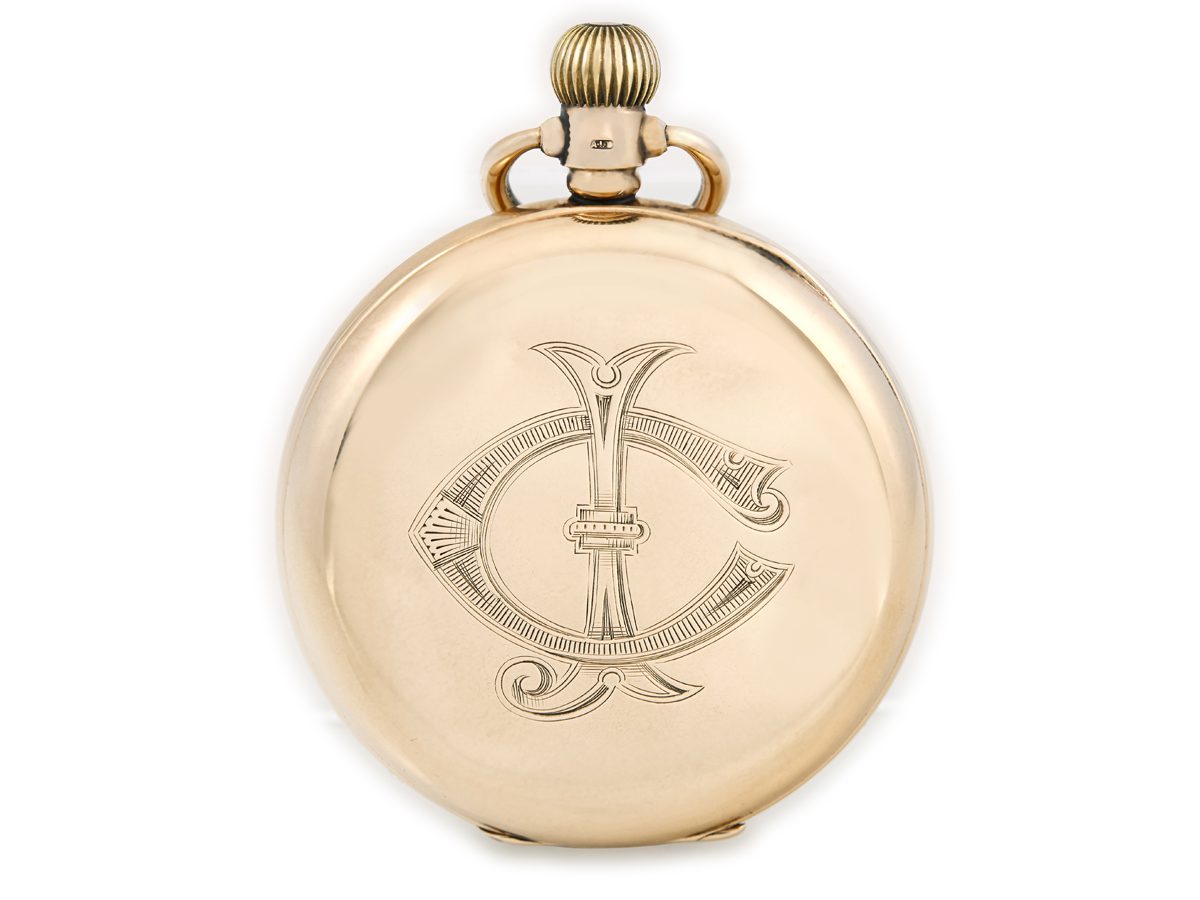 Rolex Pocket Watch 9ct Yellow Gold 1949 Vintage Gold Watches