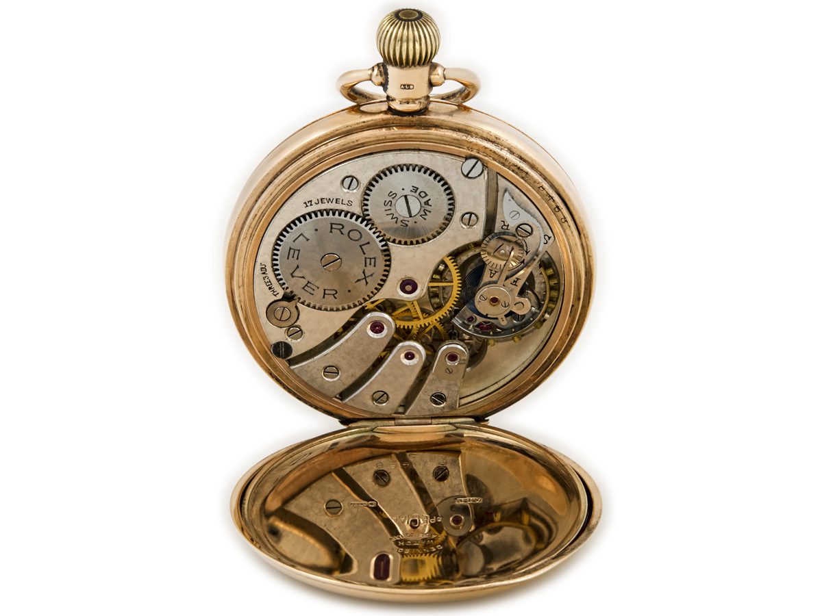 Rolex Pocket Watch 9ct Yellow Gold 1949