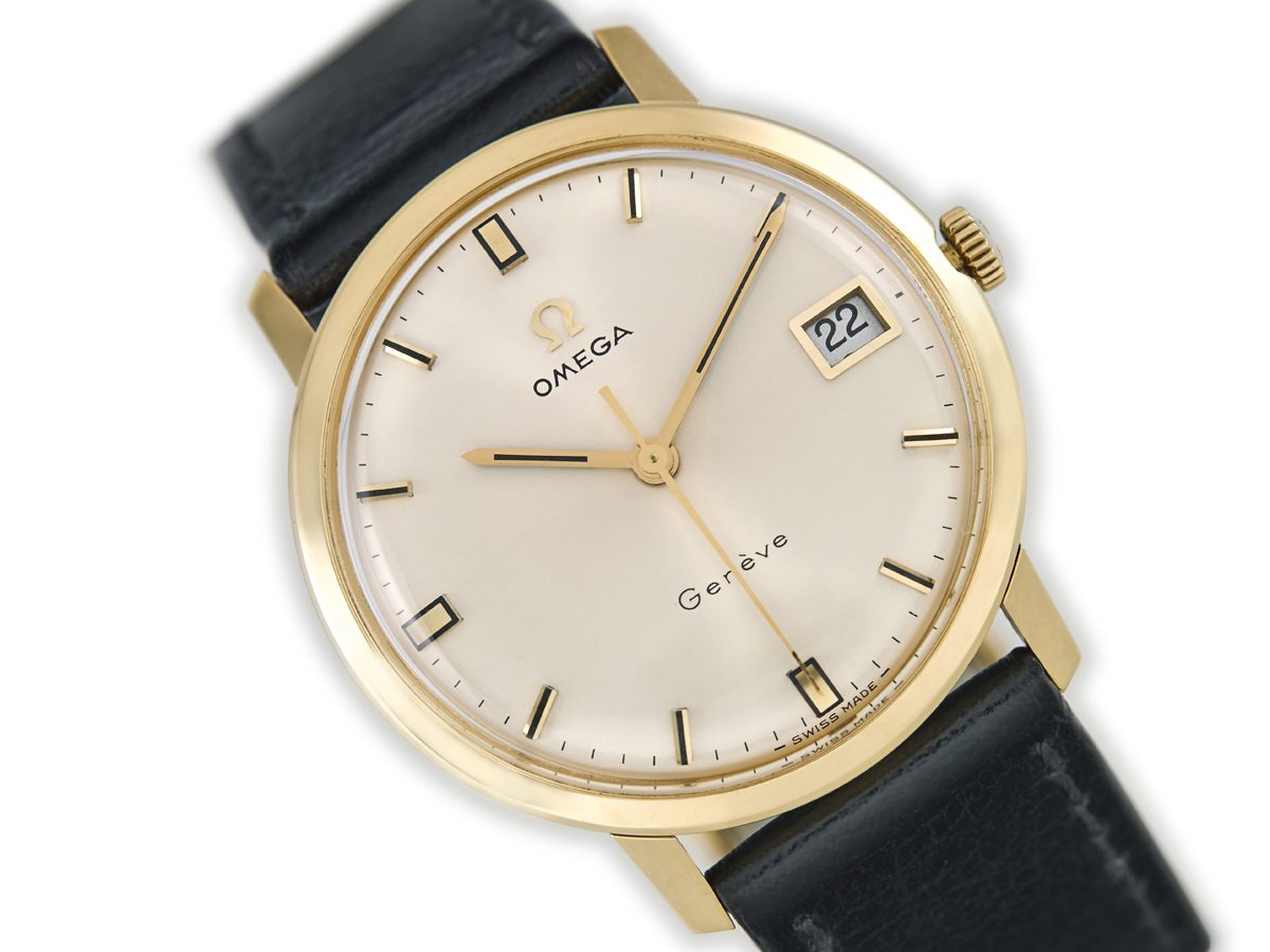 Omega Geneve Cal.613 18ct 1970 Vintage Gold Watches