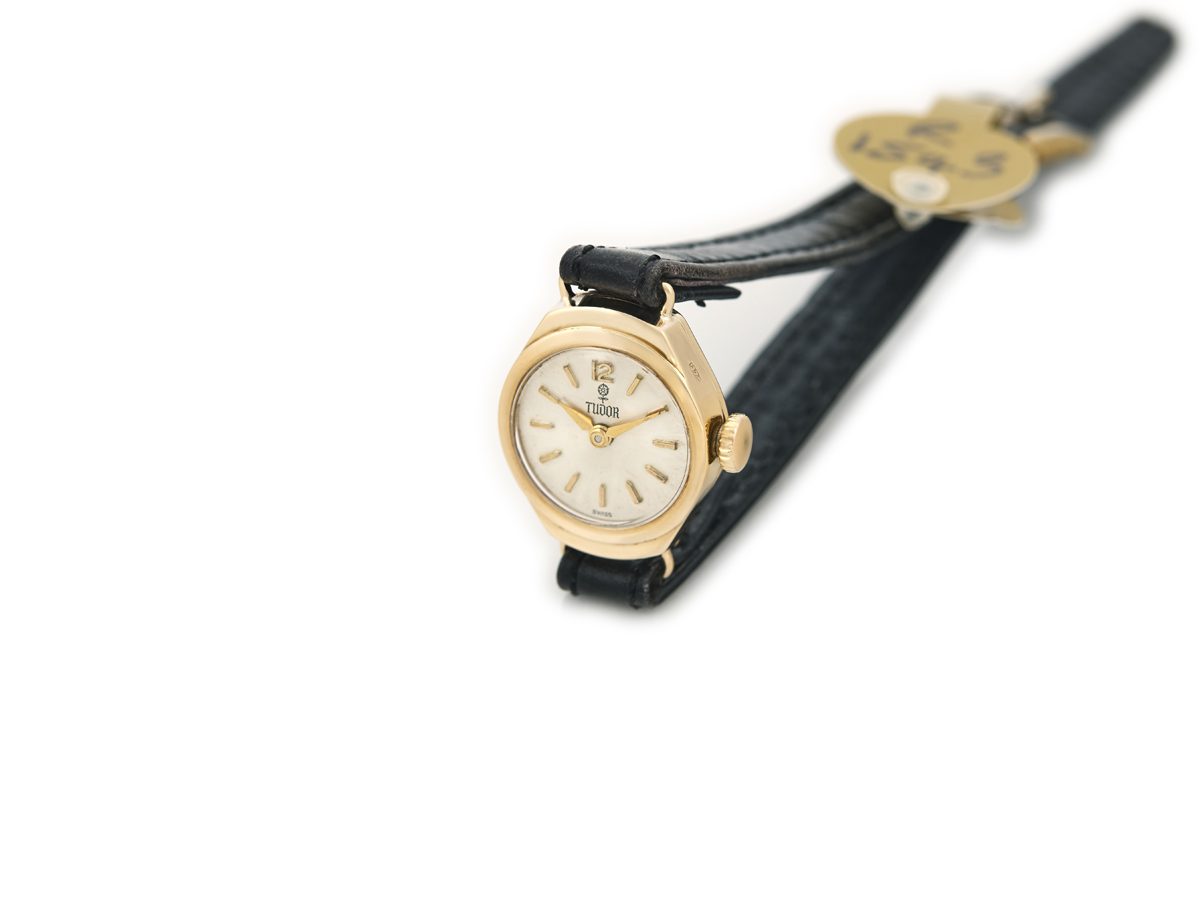 Ladies Rolex Tudor 9ct 1956 Vintage Gold Watches
