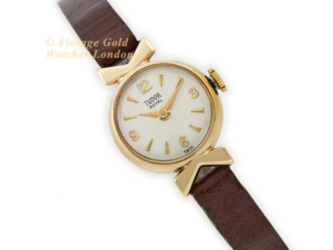 T1544 Tudor Ladies 9ct Gold 4 a WM Vintage Gold Watch