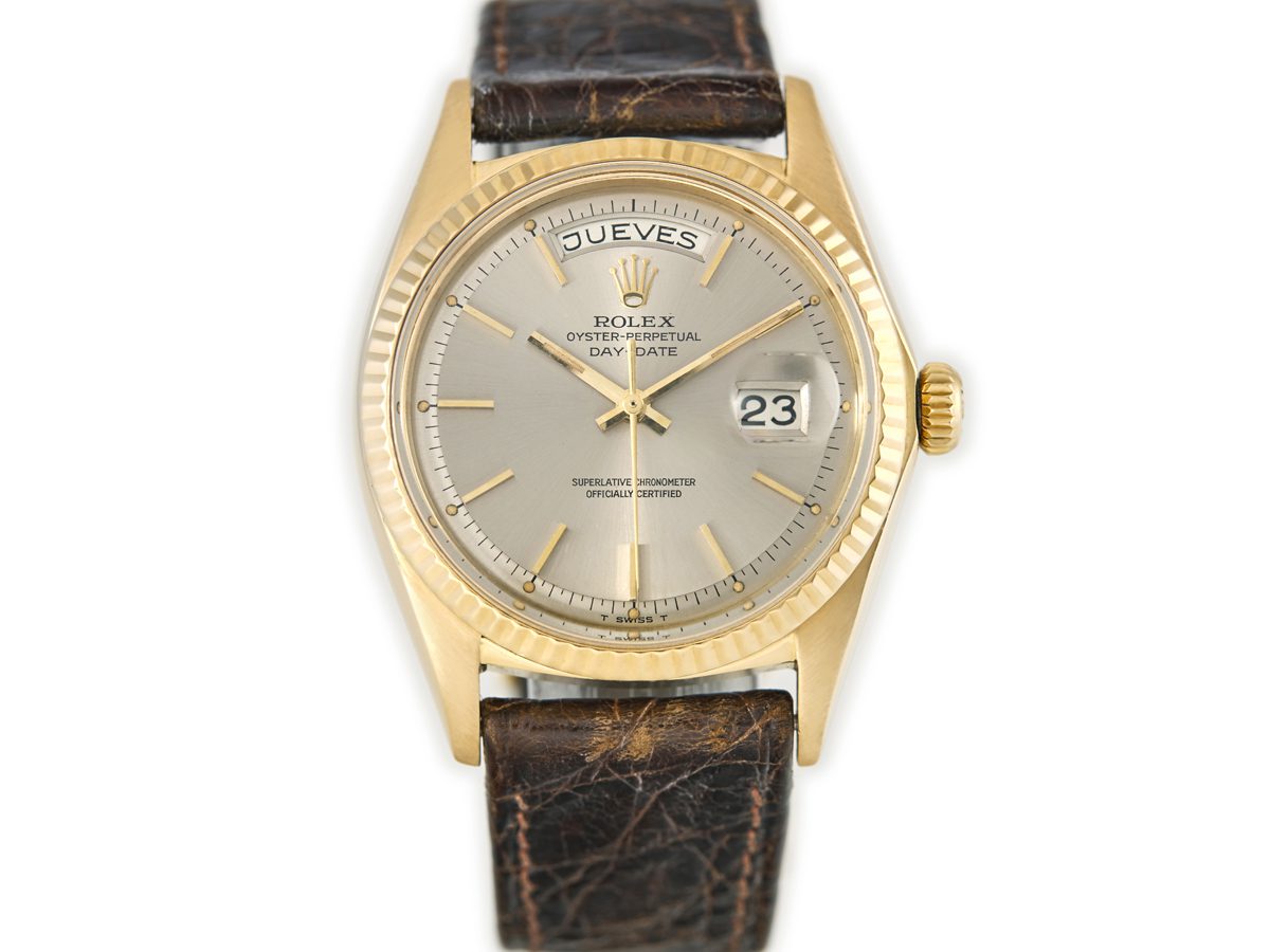 Rolex Oyster Perpetual Day Date Model Ref.1803 18ct 1963 Vintage Gold Watches