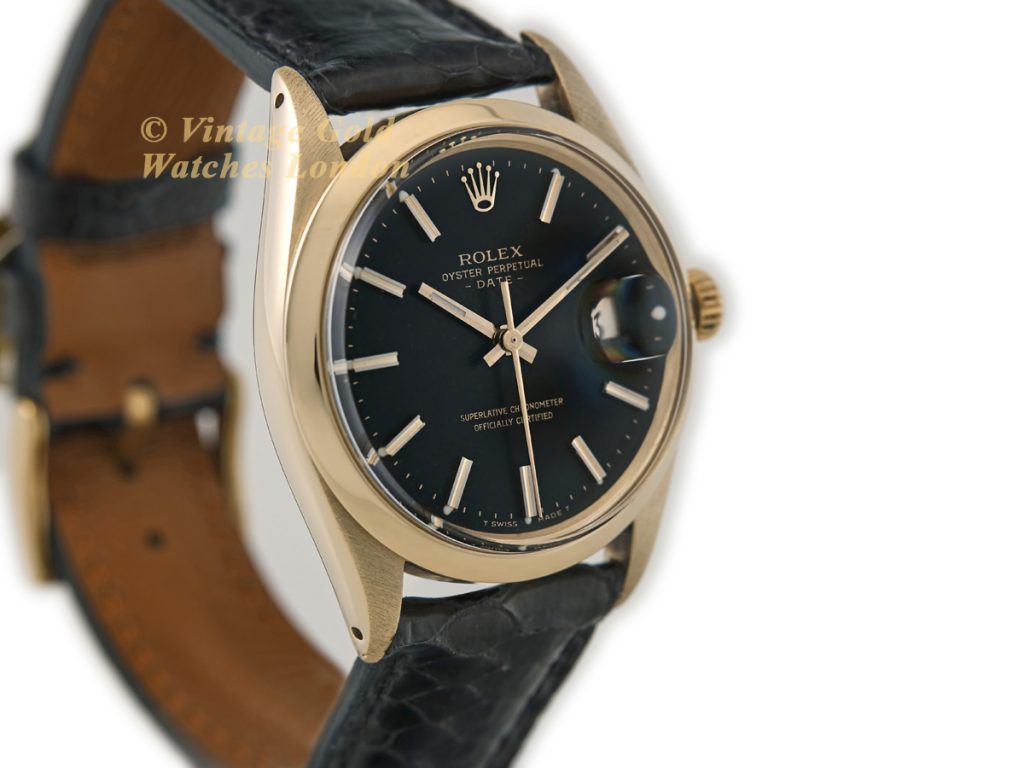 Rolex Oyster Perpetual Date Model Ref.1503 14ct 1970 | Vintage Gold Watches