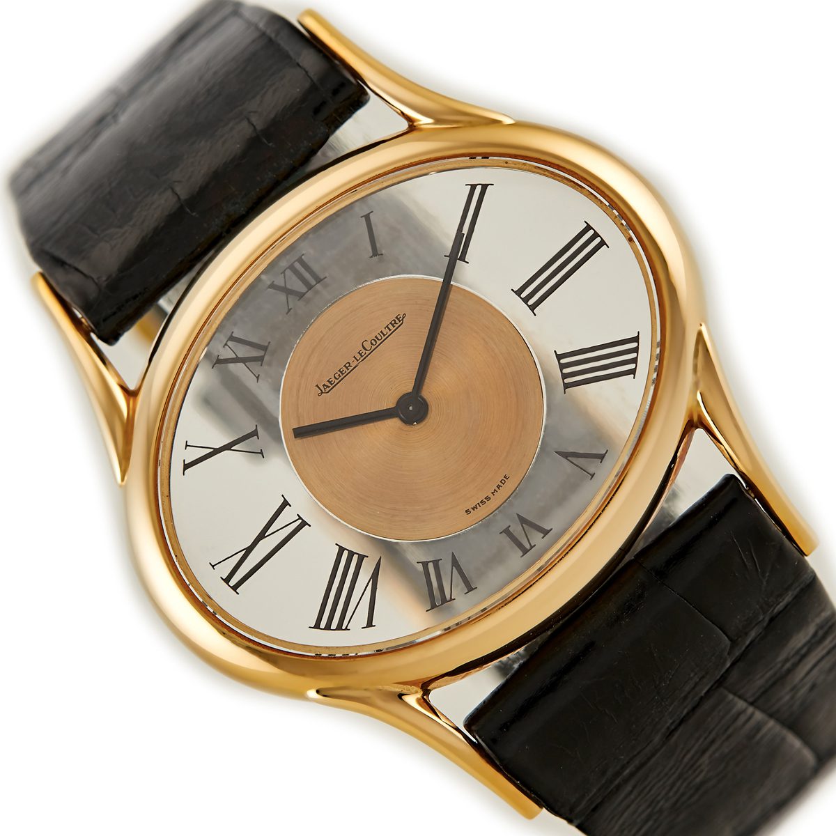 Jaeger LeCoultre Model 17011 18ct Mystery Watch 1971 Vintage Gold Watches